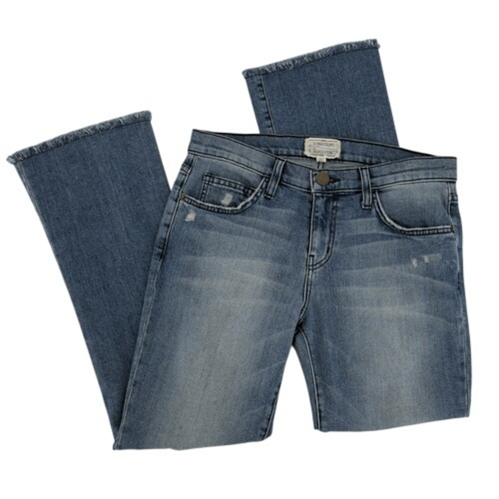 Current/Elliott The Flip‎ Flop Satudaze Destroy Bootcut Jeans Size 25